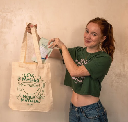 Tote bag - Less Macho More Matcha
