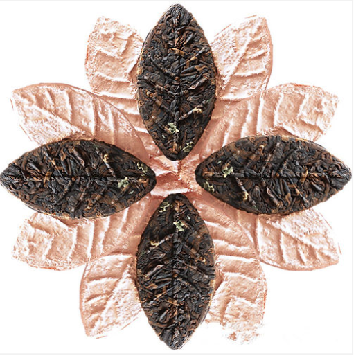 Hojas de Té Puerh Cocido
