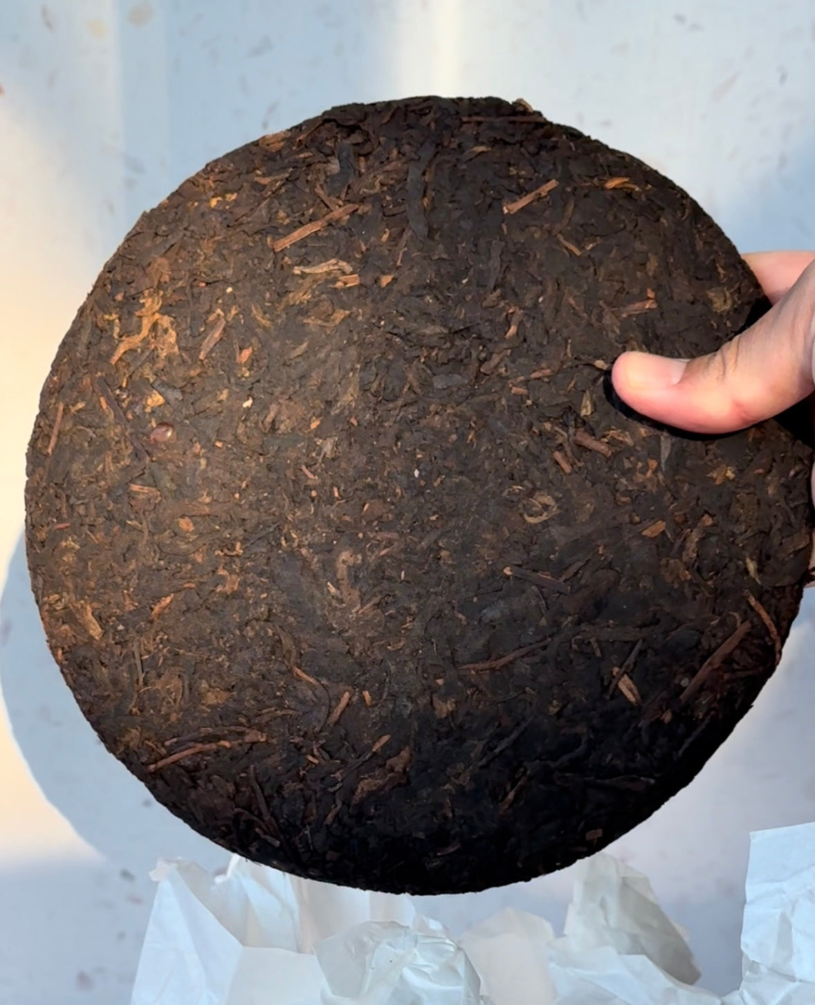 Shou Pu erh Cake Menghai Qi-zi Bing357g