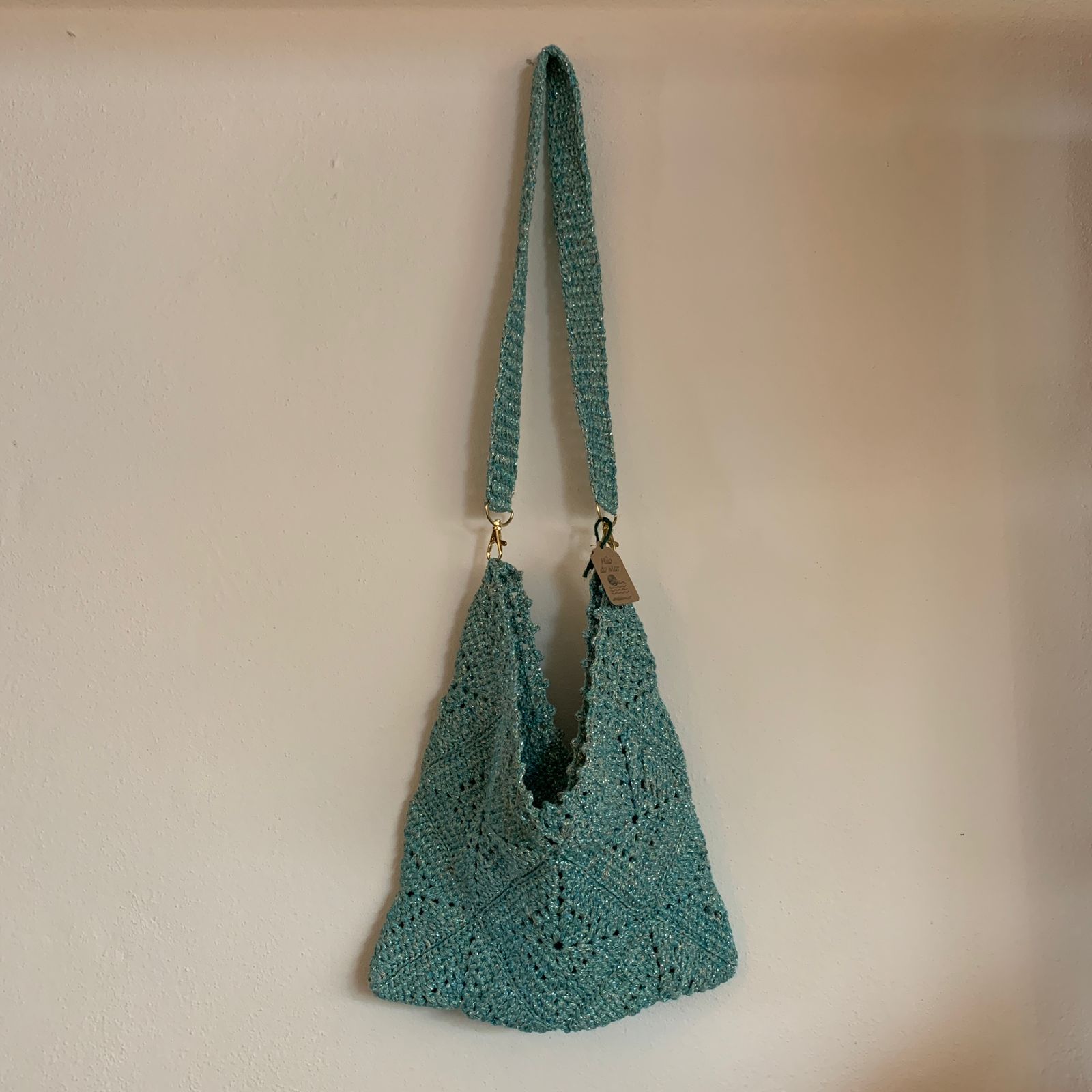 Hilo de Mar Bolsa azúl