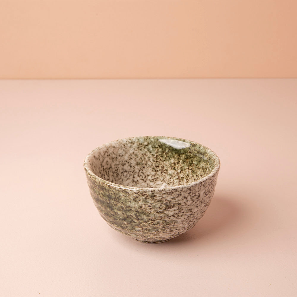 Cuenco para Matcha Terra - Bol de cerámica para Matcha color verde tierra