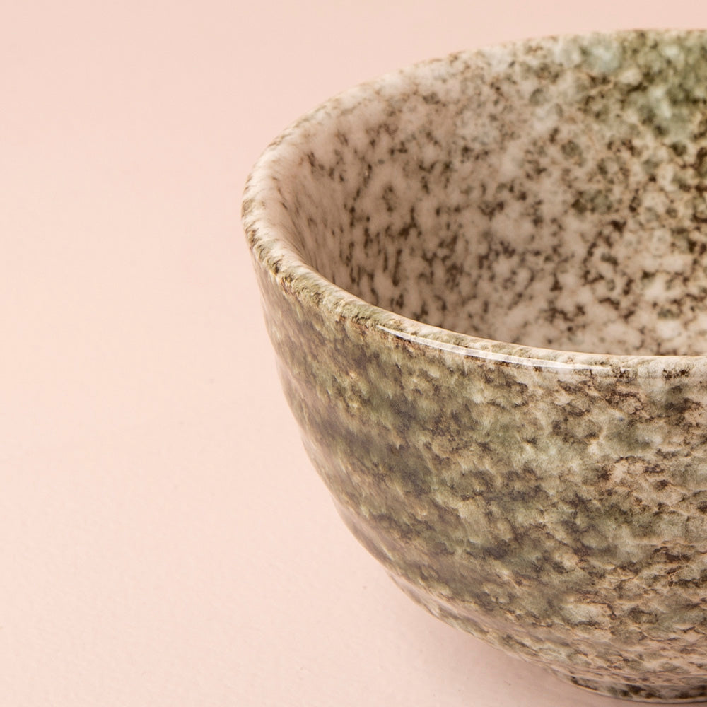 Cuenco para Matcha Terra - Bol de cerámica para Matcha color verde tierra