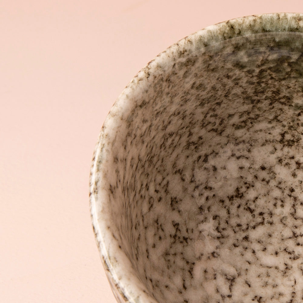 Cuenco para Matcha Terra - Bol de cerámica para Matcha color verde tierra