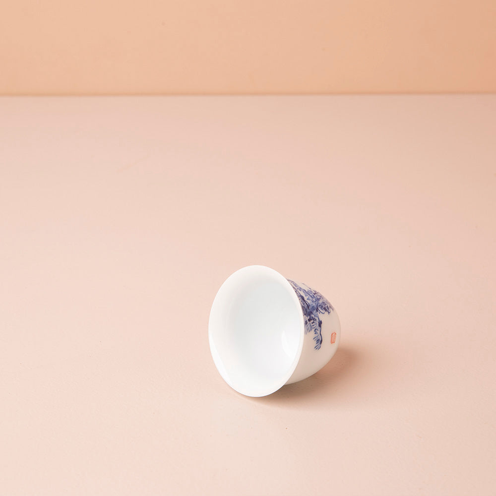 Cuenco para Té Blue Art