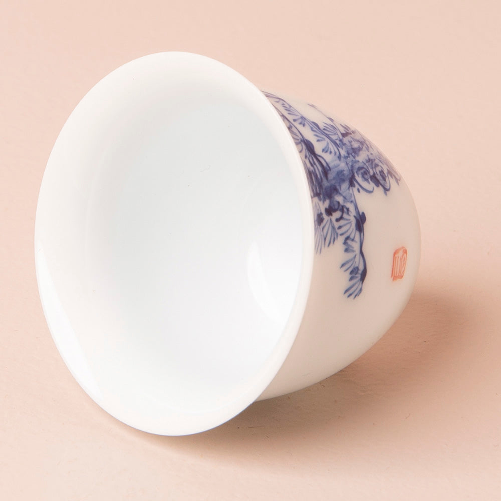 Cuenco para Té Blue Art