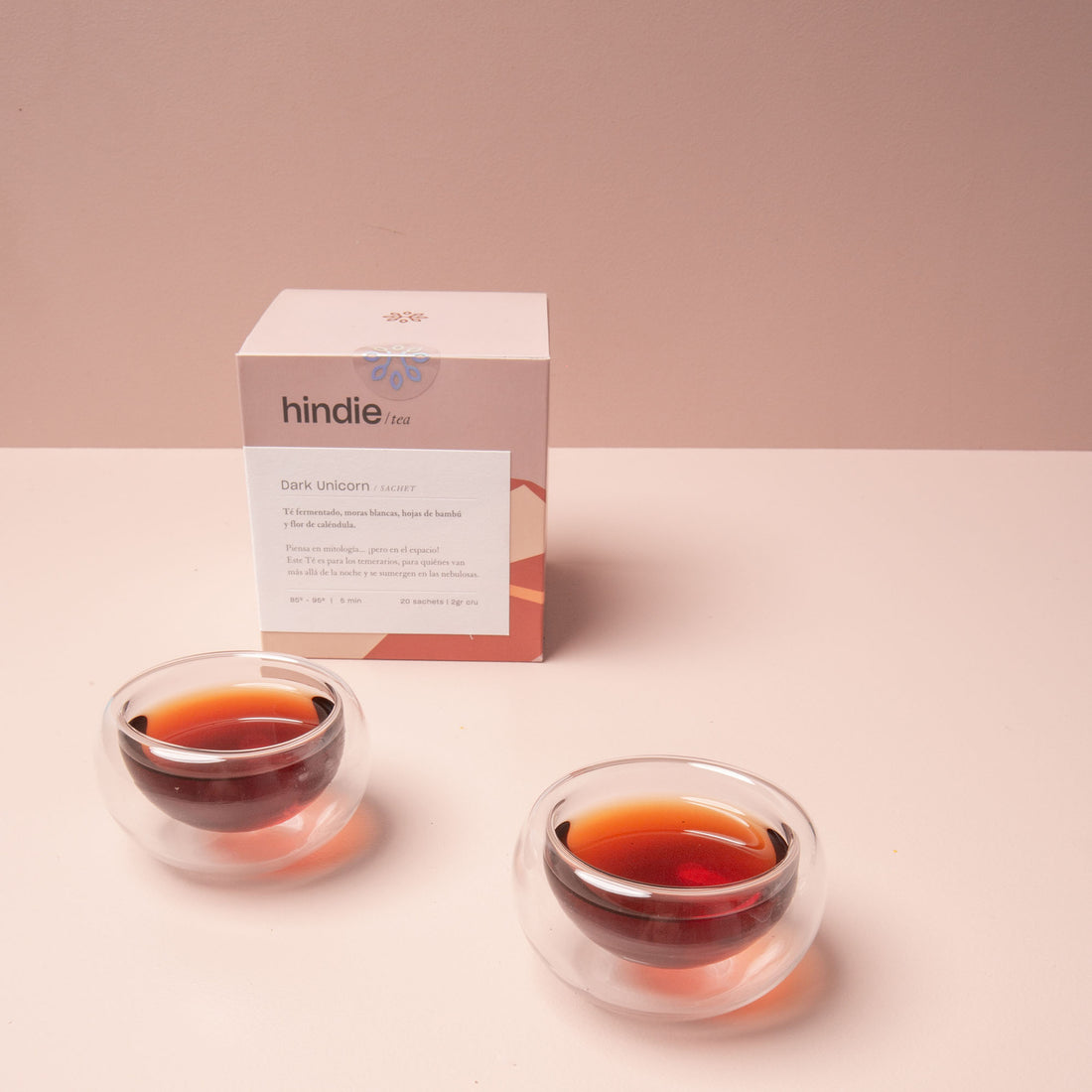 Empaque sachets te puerh dark unicorn