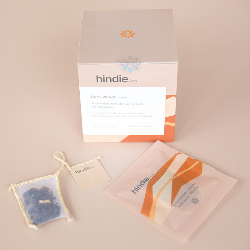Empaque sachets te puerh dark unicorn
