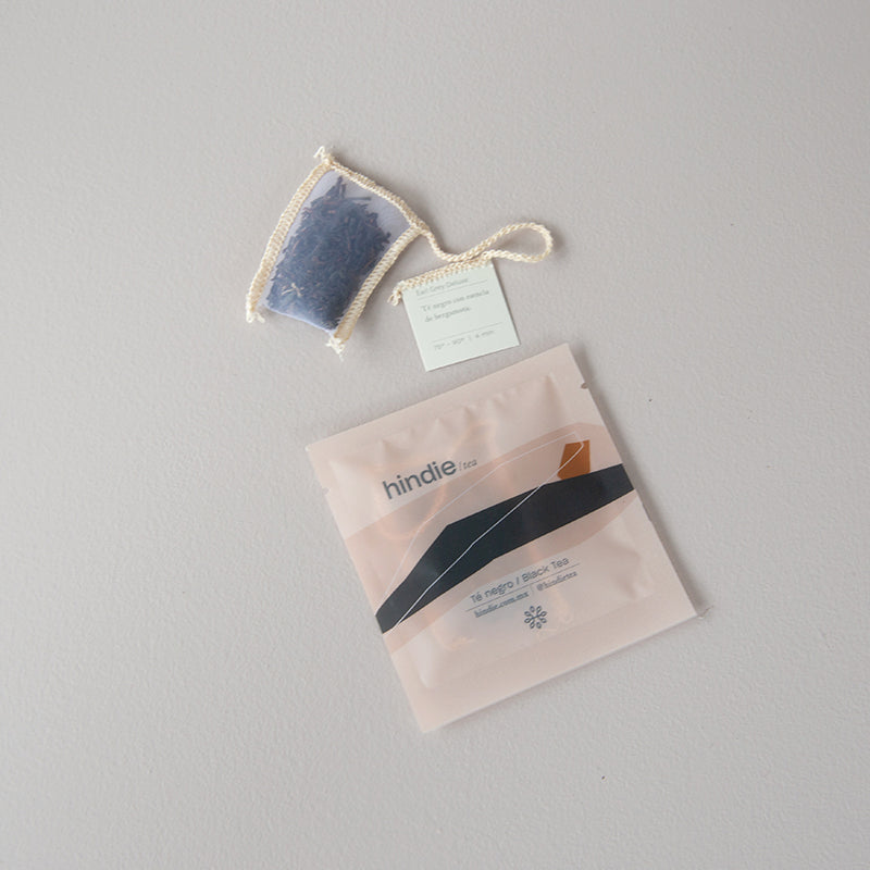 Sachets de te negro earl grey deluxe