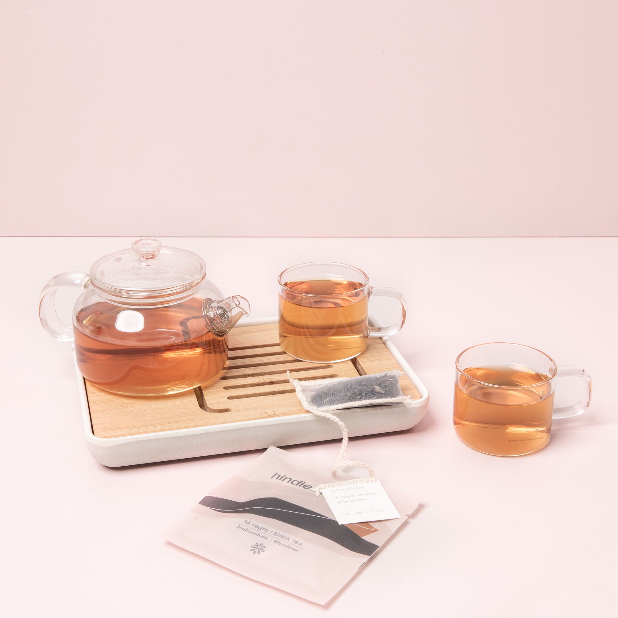 Te negro earl grey deluxe preparado sachets