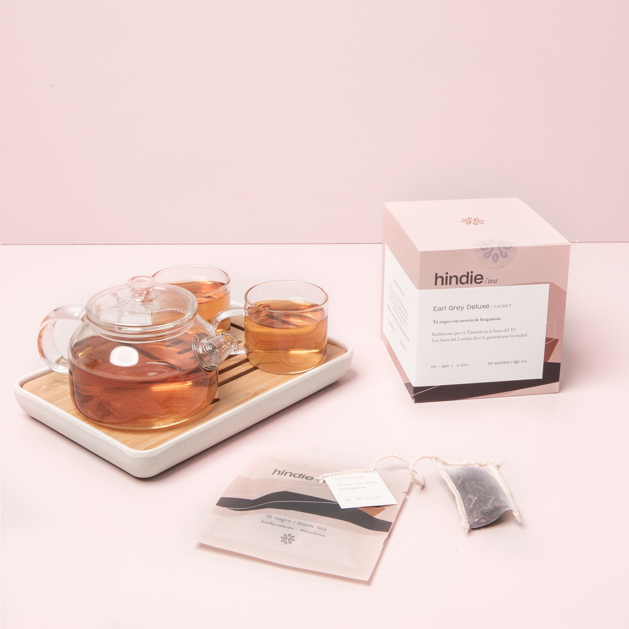 Te negro earl grey deluxe preparado bolsita