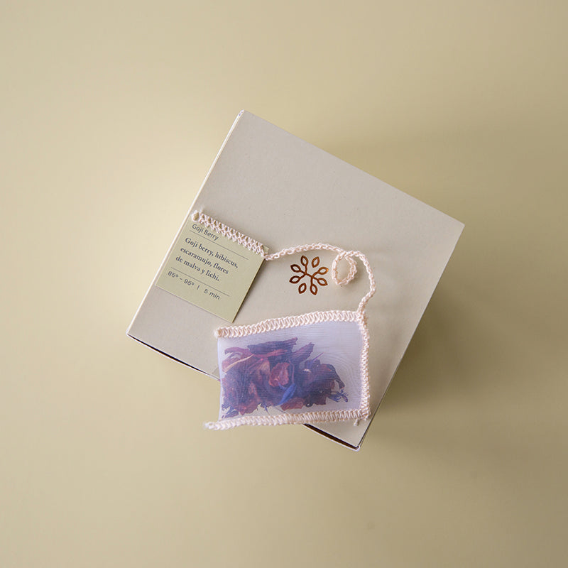 sachets goji berry infusión en bolsita