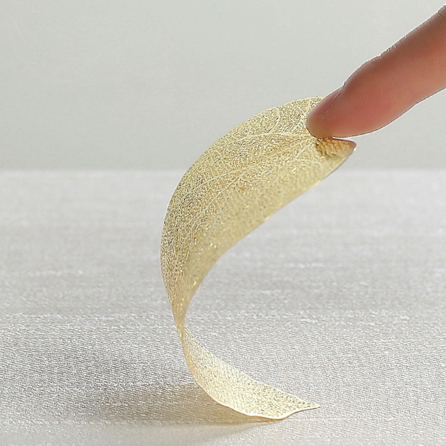 Colador Gong Fu Leaf - Hoja de Acero Inoxidable