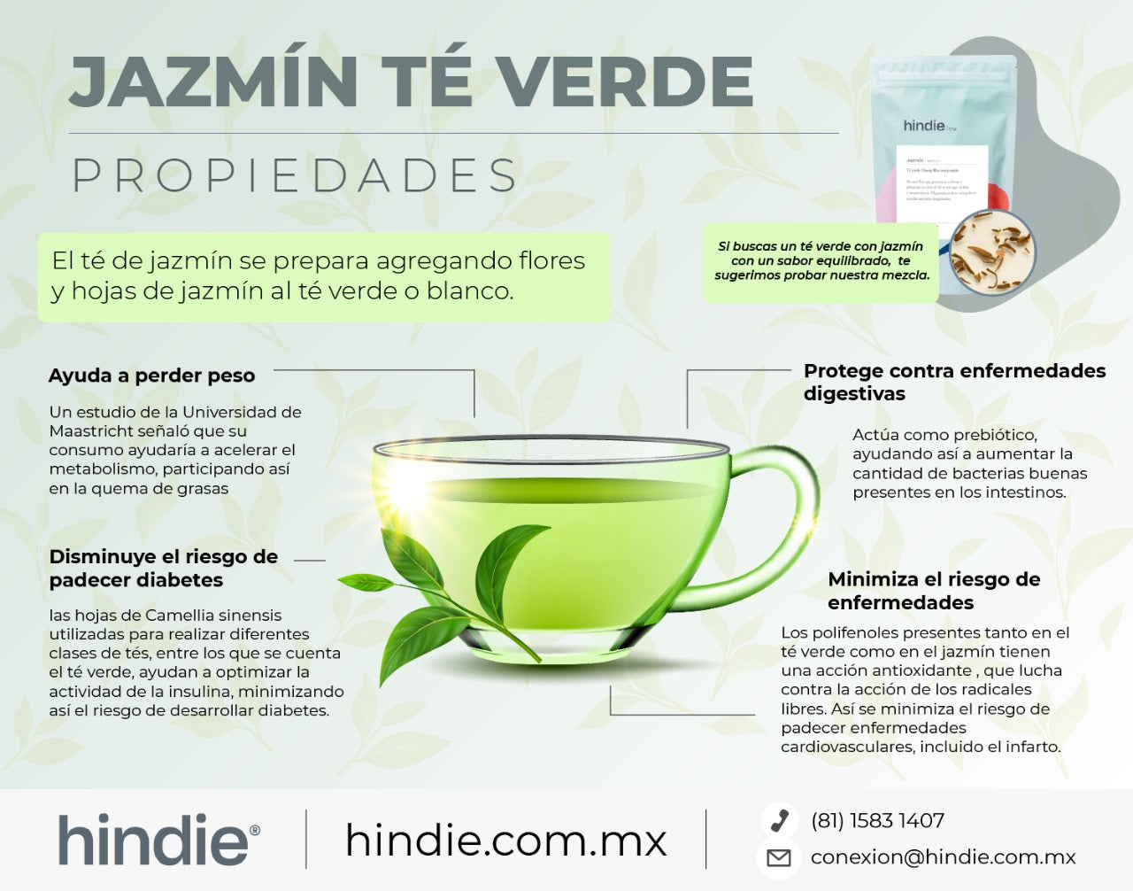 jazmín té verde