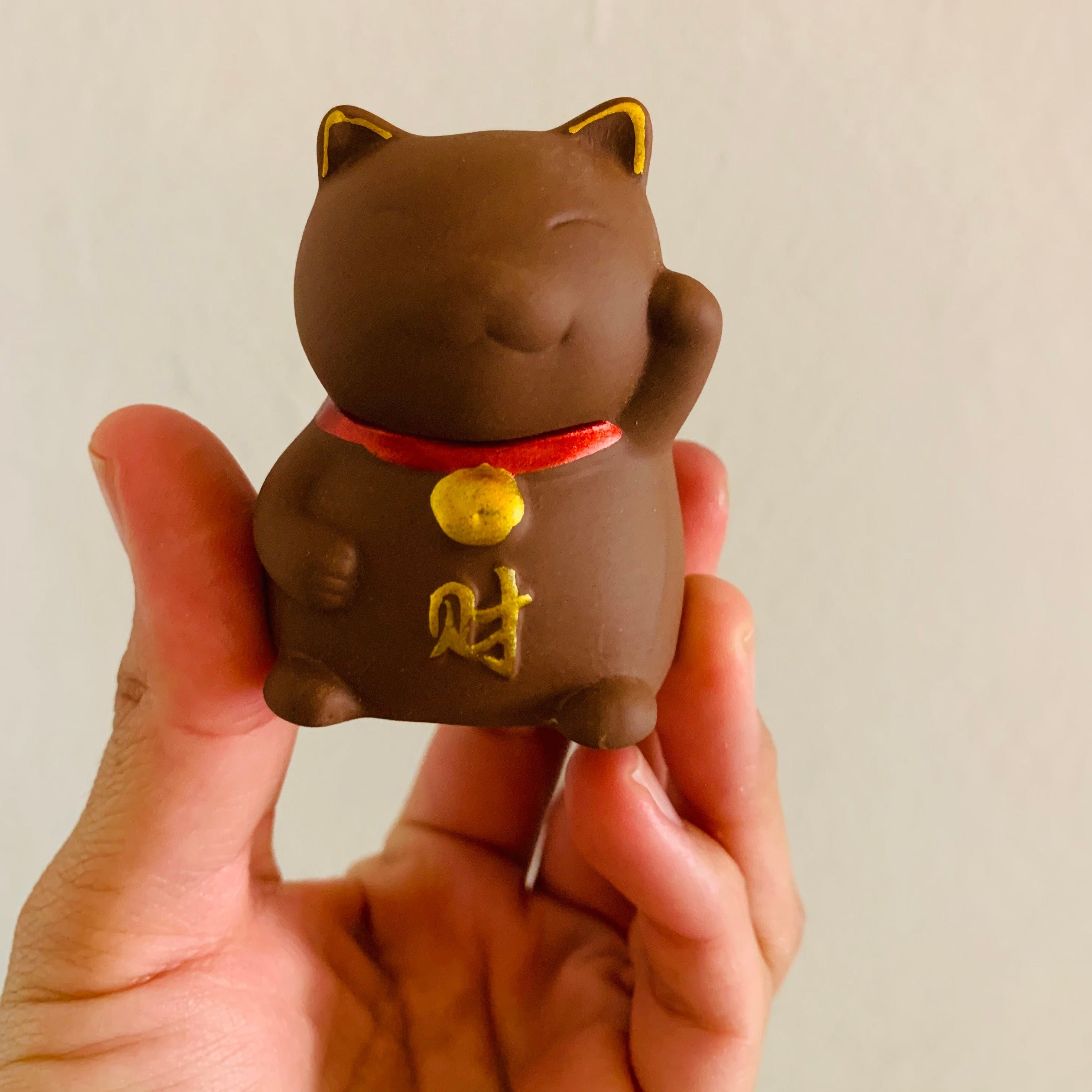 Tea Pet Gatito Maneki Neko
