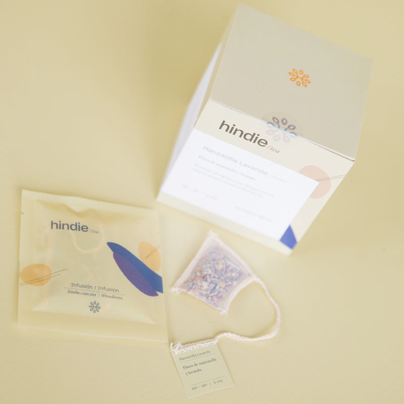 Caja sachets infusion manzanilla