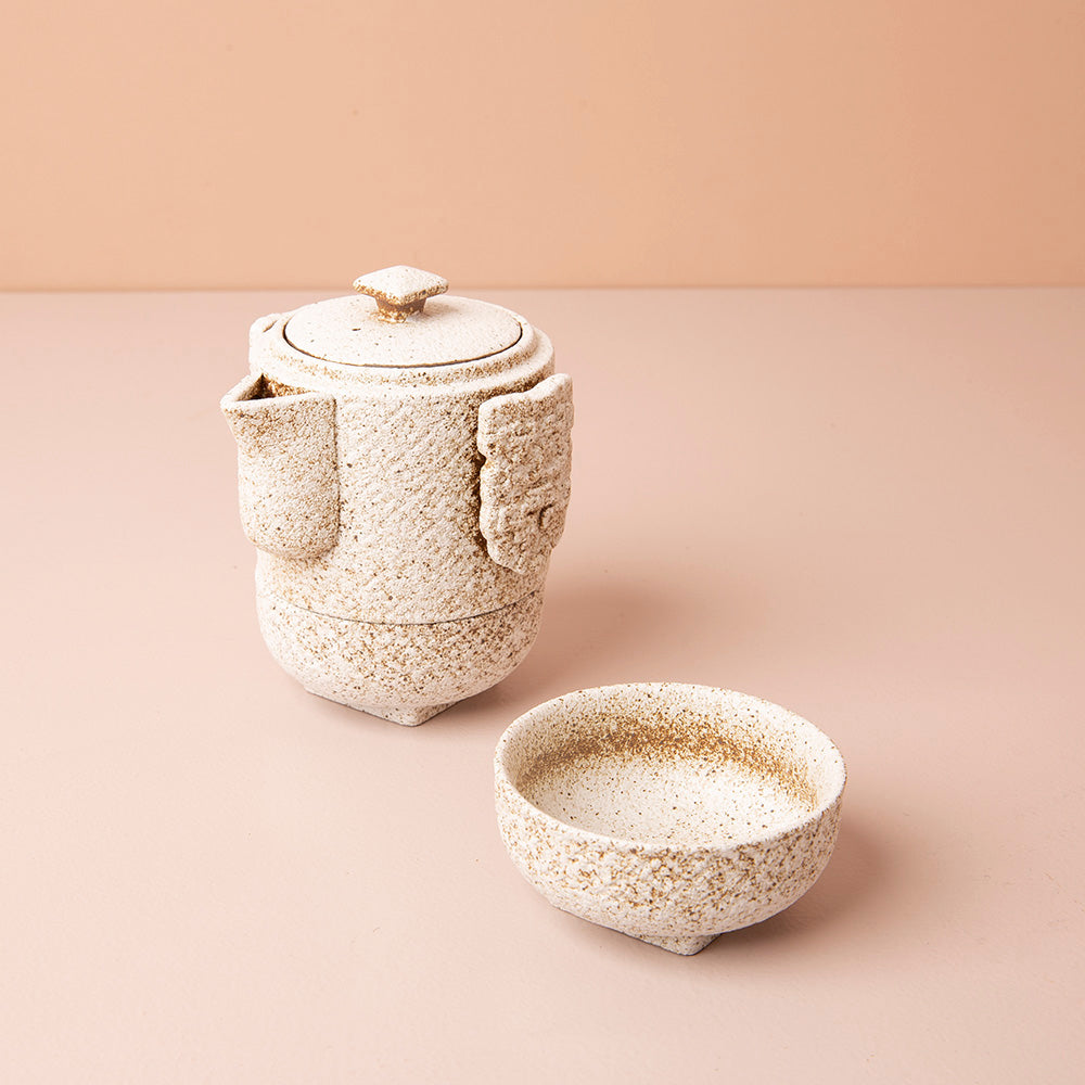 Lazy Gaiwan Cerámica Mohicano Blanco