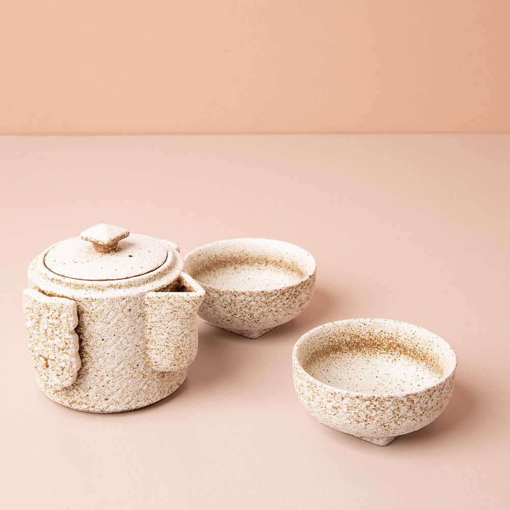 Lazy Gaiwan Cerámica Mohicano Blanco