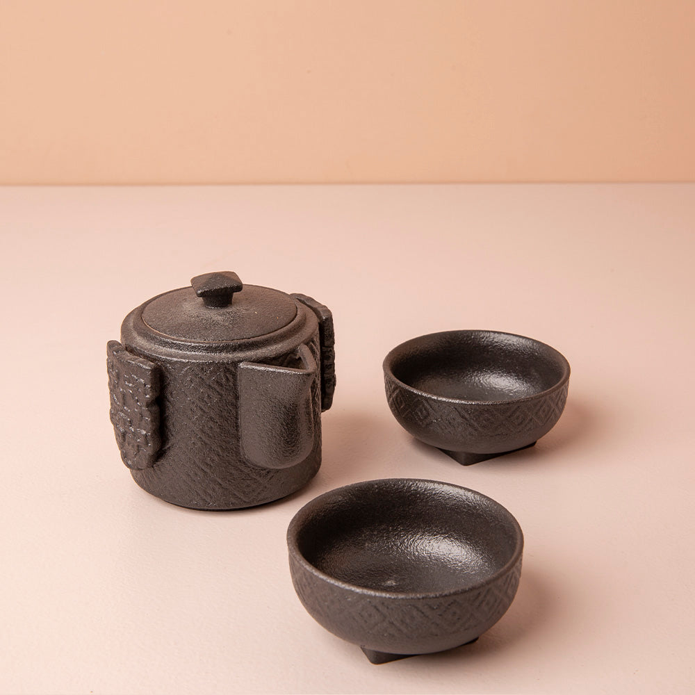 Lazy Gaiwan Cerámica Mohicano Negro