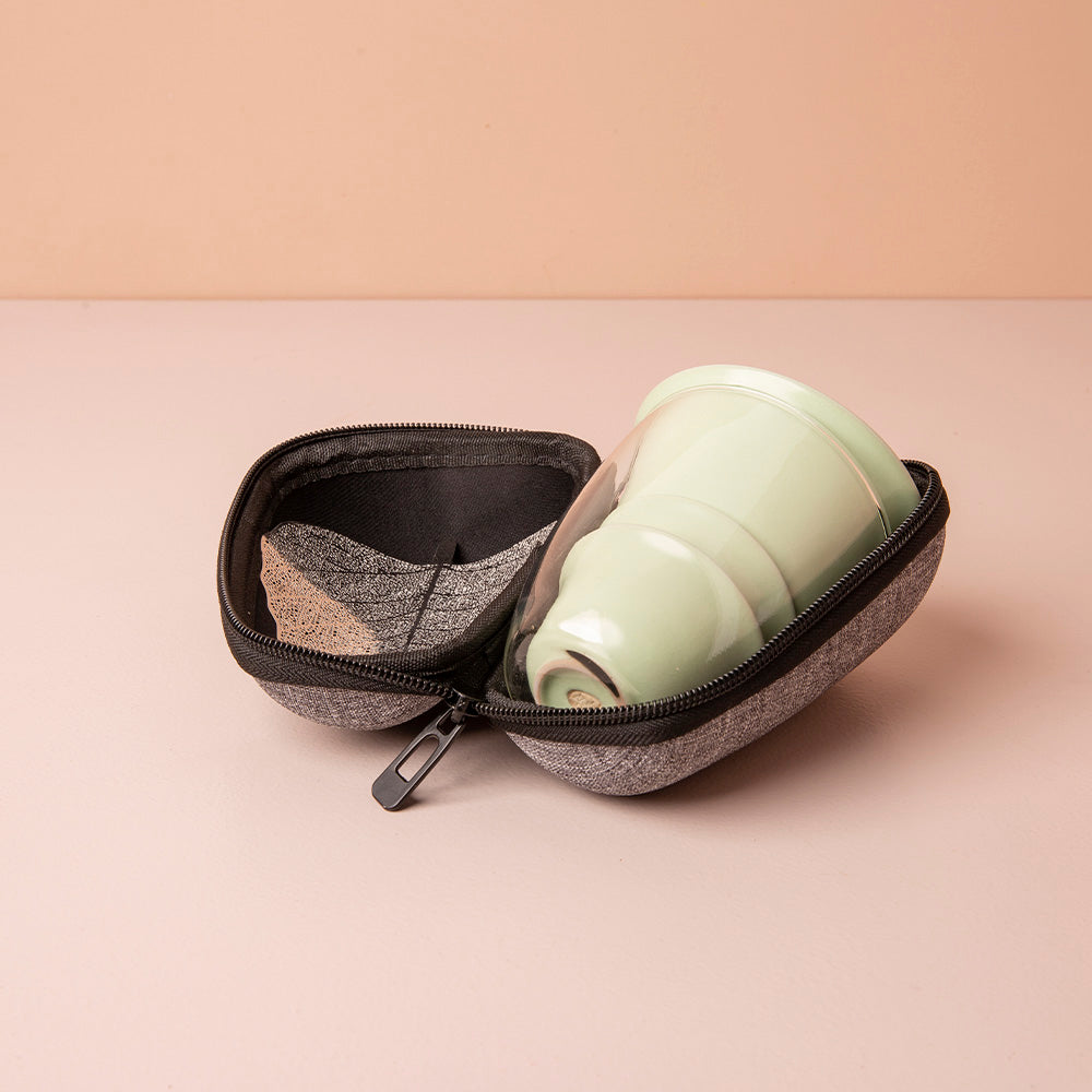 Set de Viaje Gaiwan Green Leaf