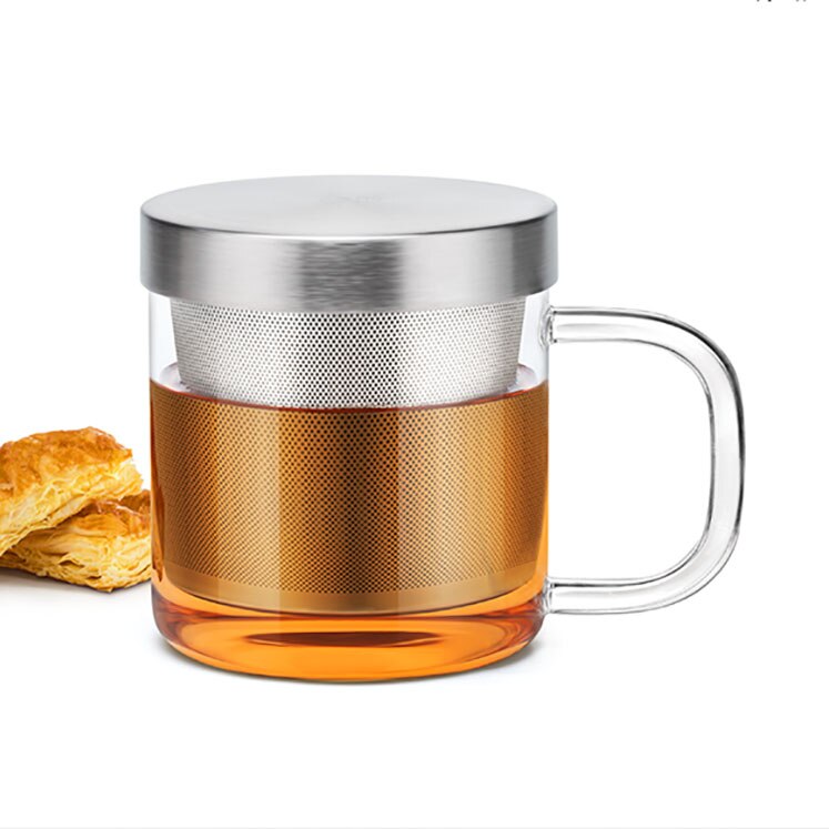 Taza con Infusor de Acero