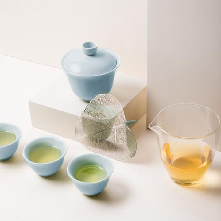 Set de viaje Gaiwan Blue Spring