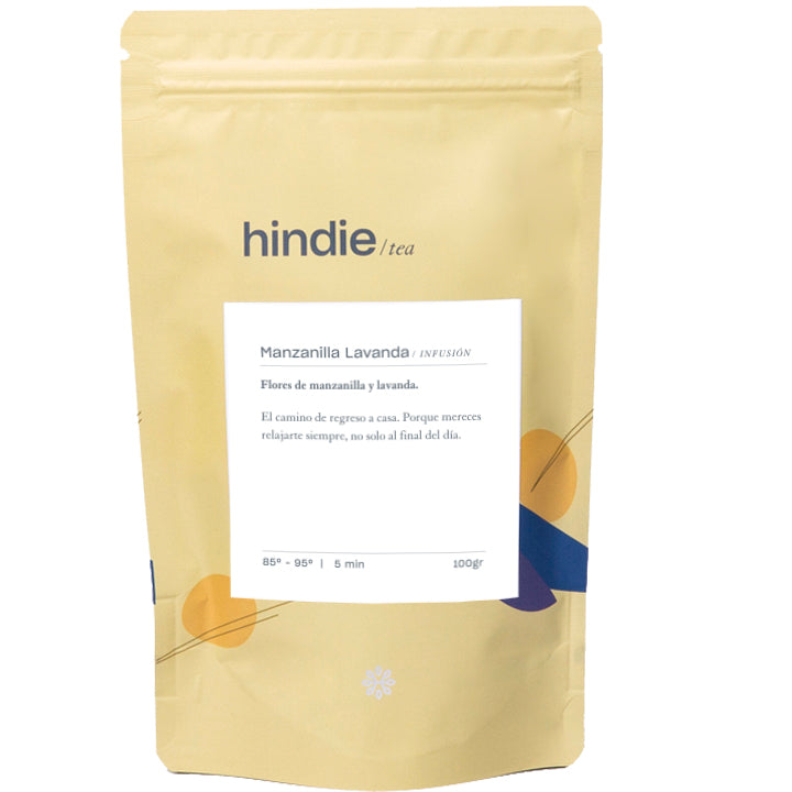 lavanda y manzanilla infusión sin cafeína