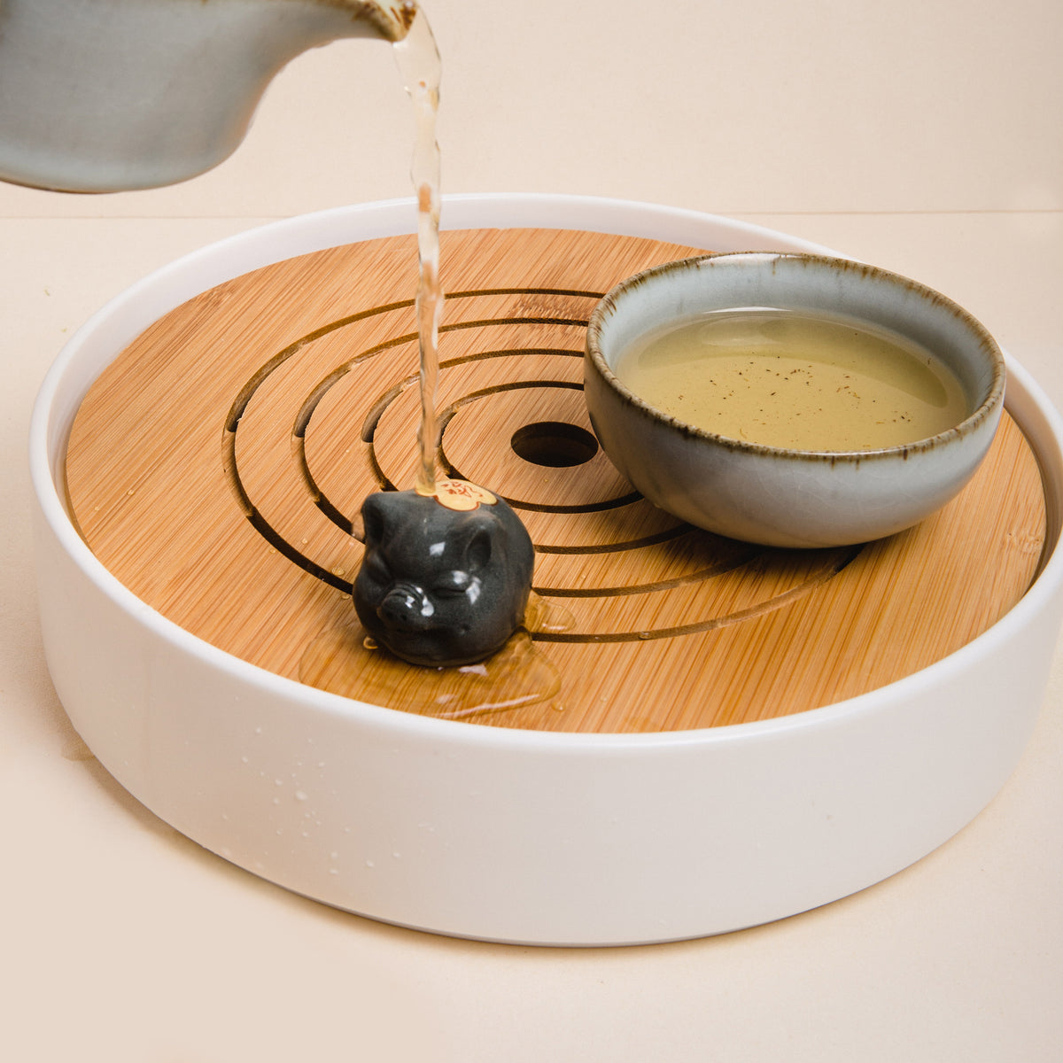 Mesa te blanca ceramica