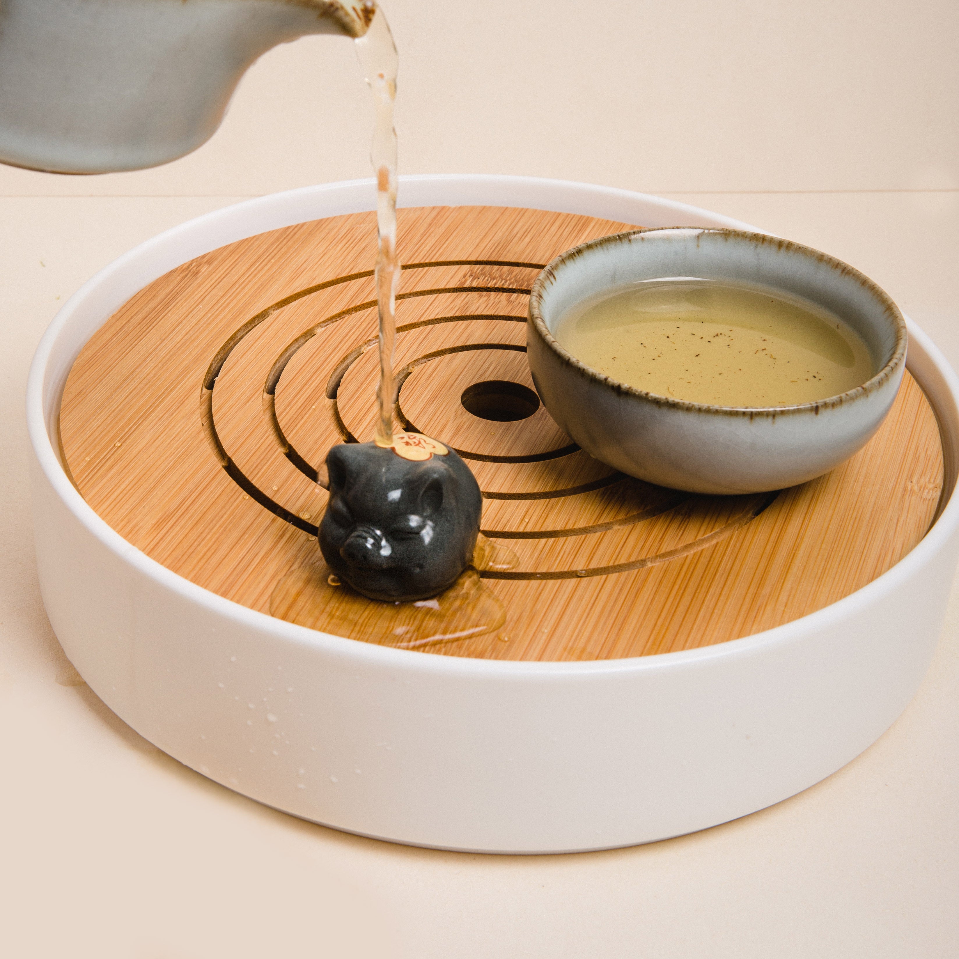 Mesa te blanca ceramica