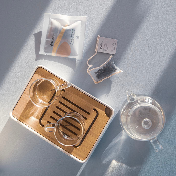 sachets milky oolong té azul en bolsita