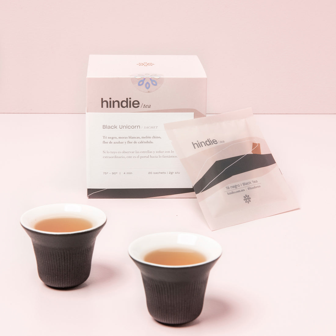 Black Unicorn té negro en bolsitas I Hindie Tea