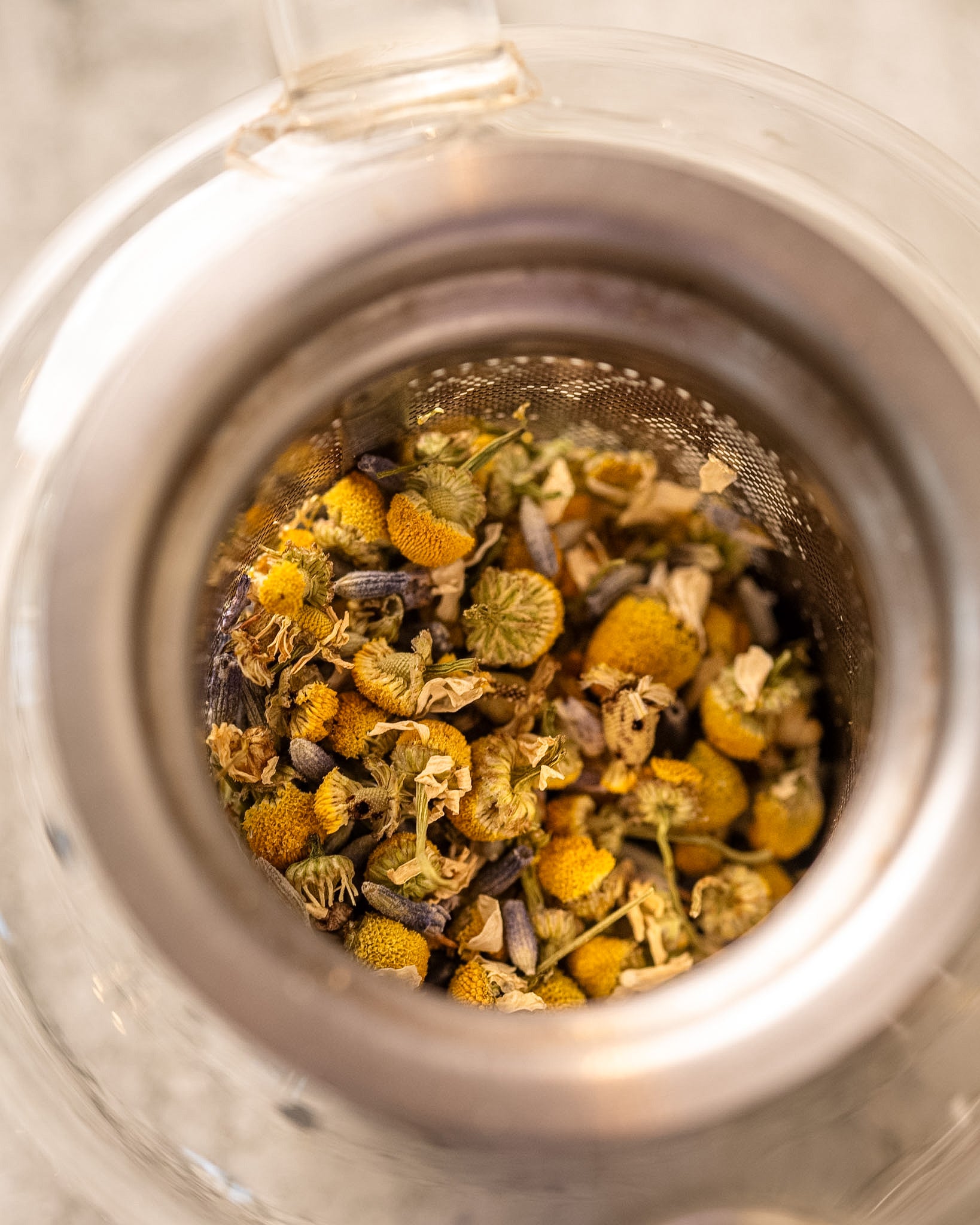 Manzanilla Lavanda infusión sin cafeína