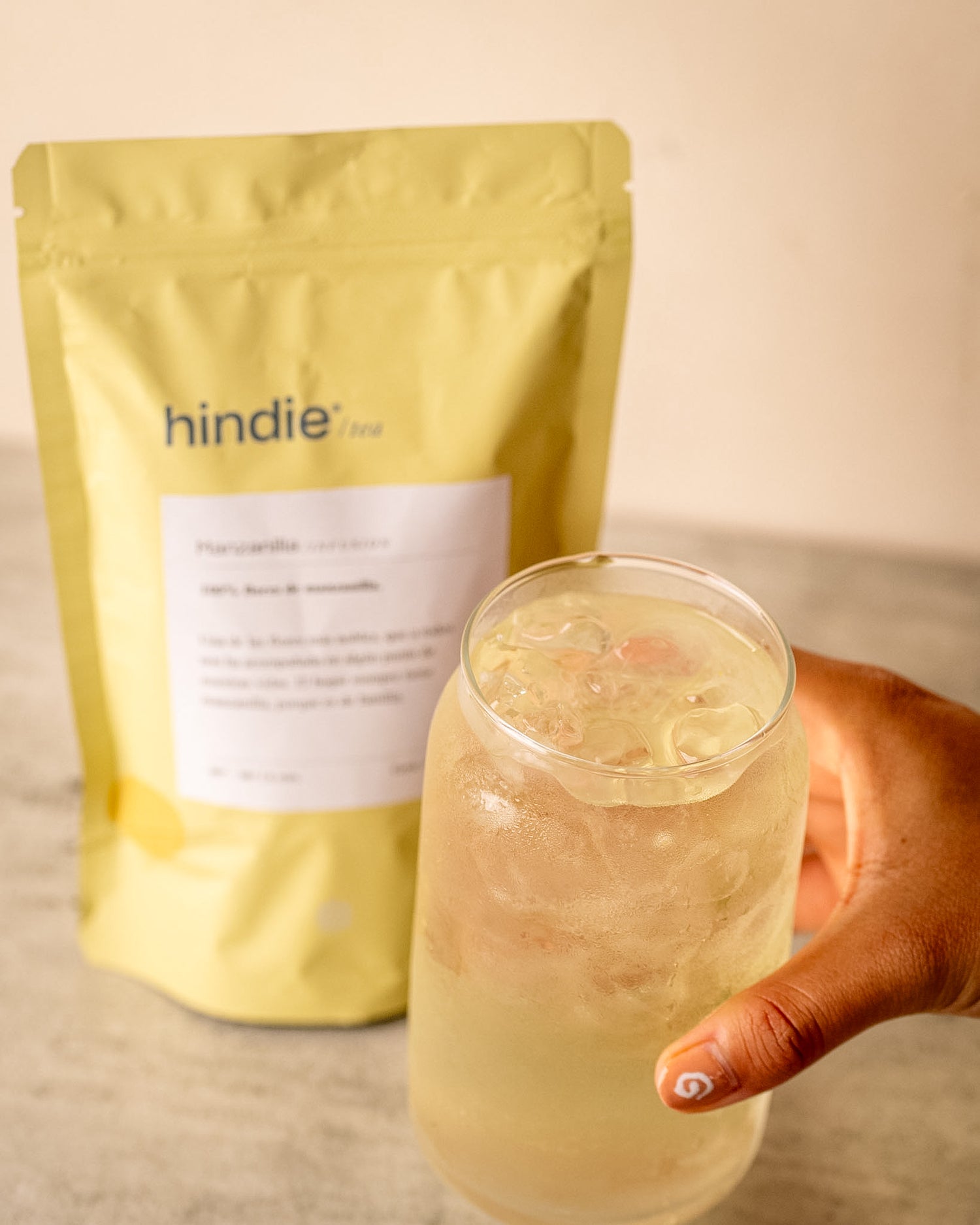 Manzanilla infusión sin cafeína