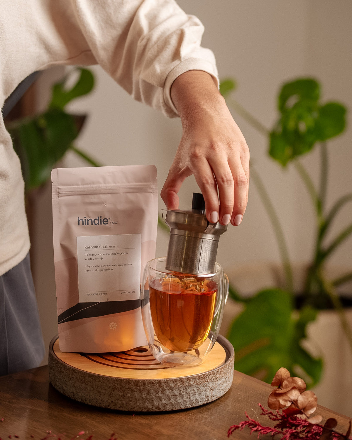 Kashmir Chai Té negro