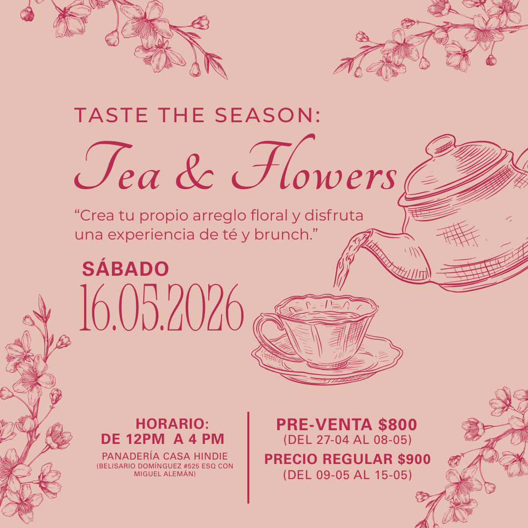 Taste the Season: Tea &amp; Flowers