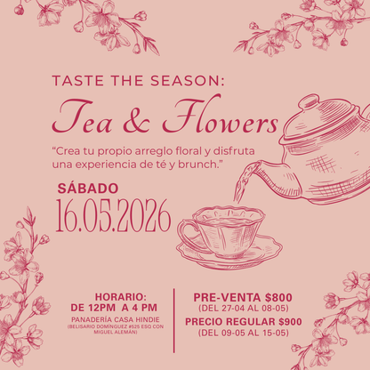 Taste the Season: Tea &amp; Flowers