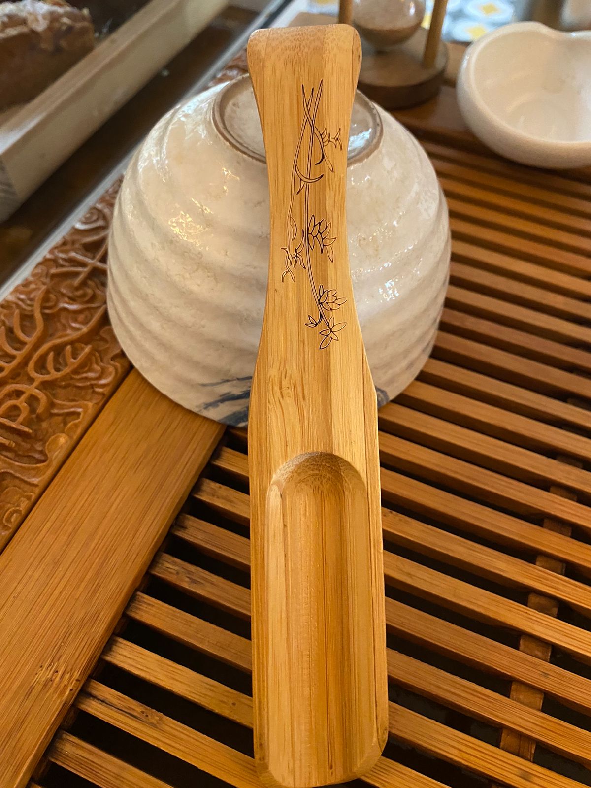 Cuchara bambú