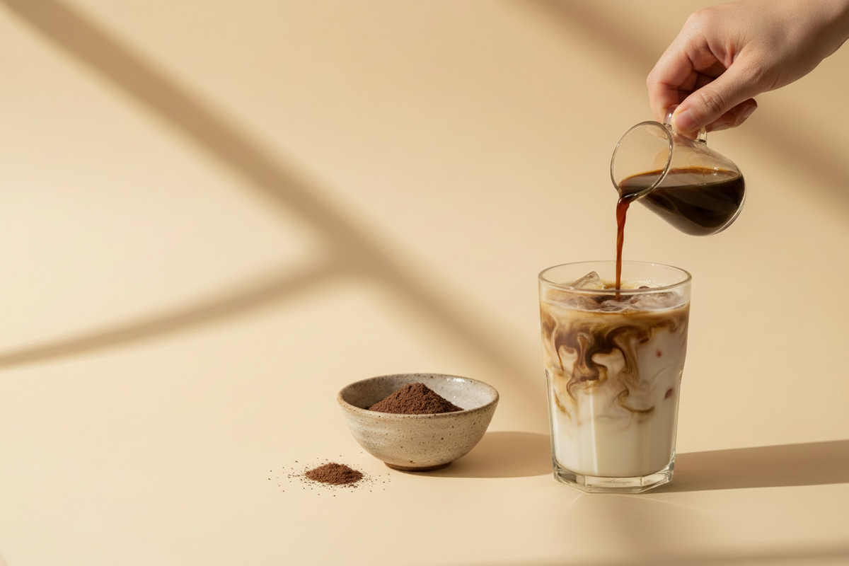 Banner Hojicha con foto Hindie