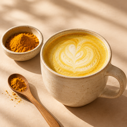Close-up de Golden Milk