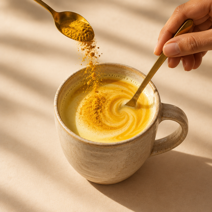 Preparación de Golden Milk