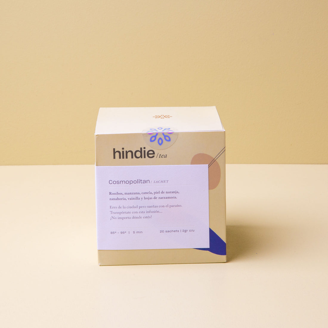 Empaque bolsitas infusion cosmopolitan