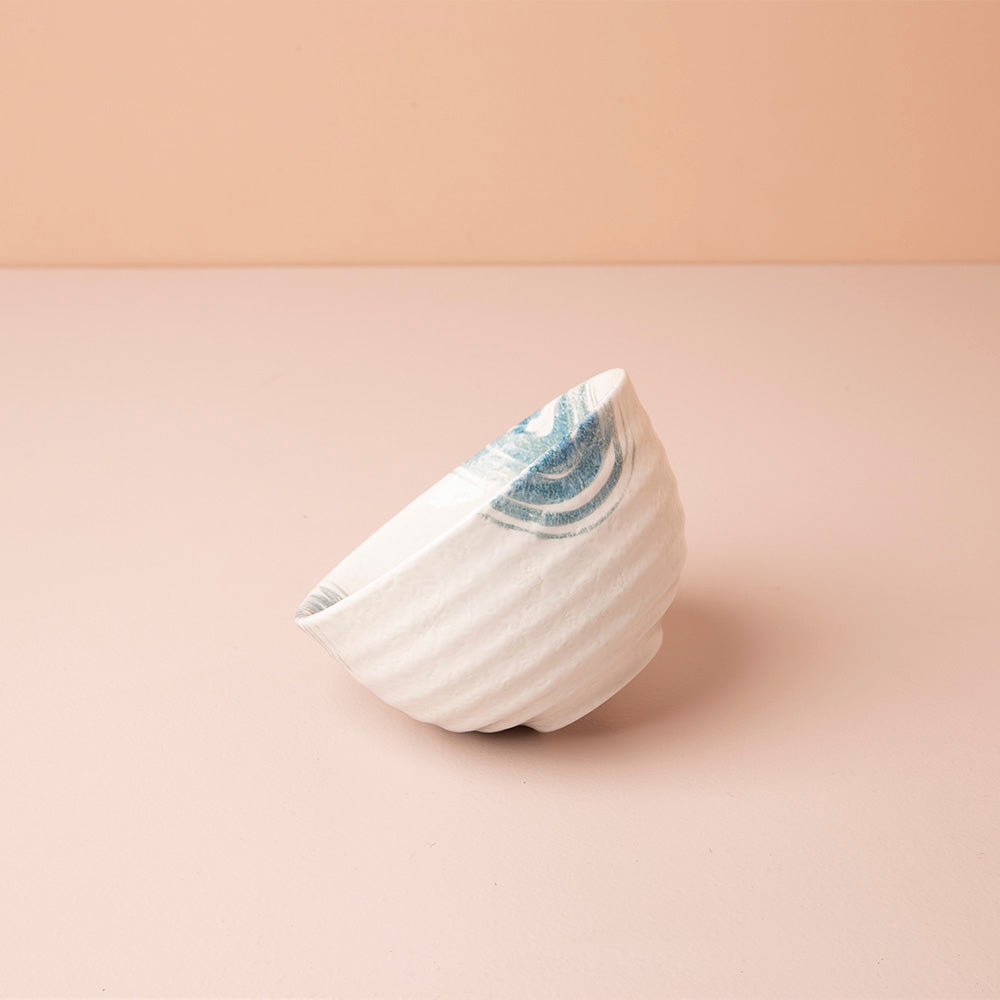 Cuenco para Matcha Peaceful - Bol de cerámica blanco