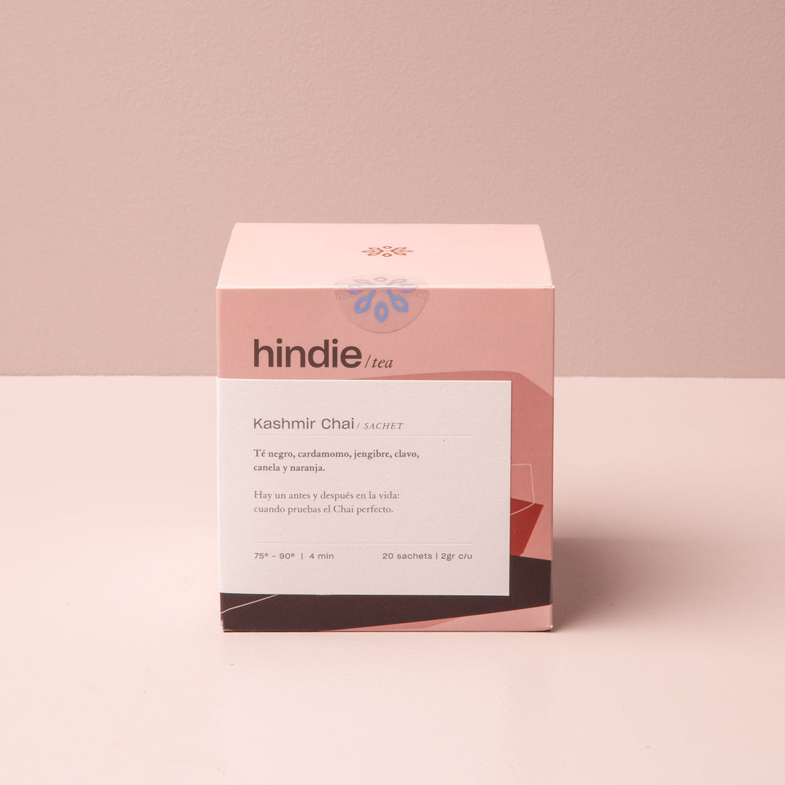 Empaque de bolsitas te negro kashmir chai