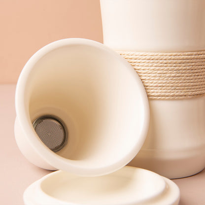Mug Flat White Vaso con Infusor