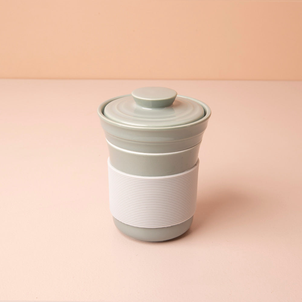 Mug Soft Mint - Taza sin asa con infusor