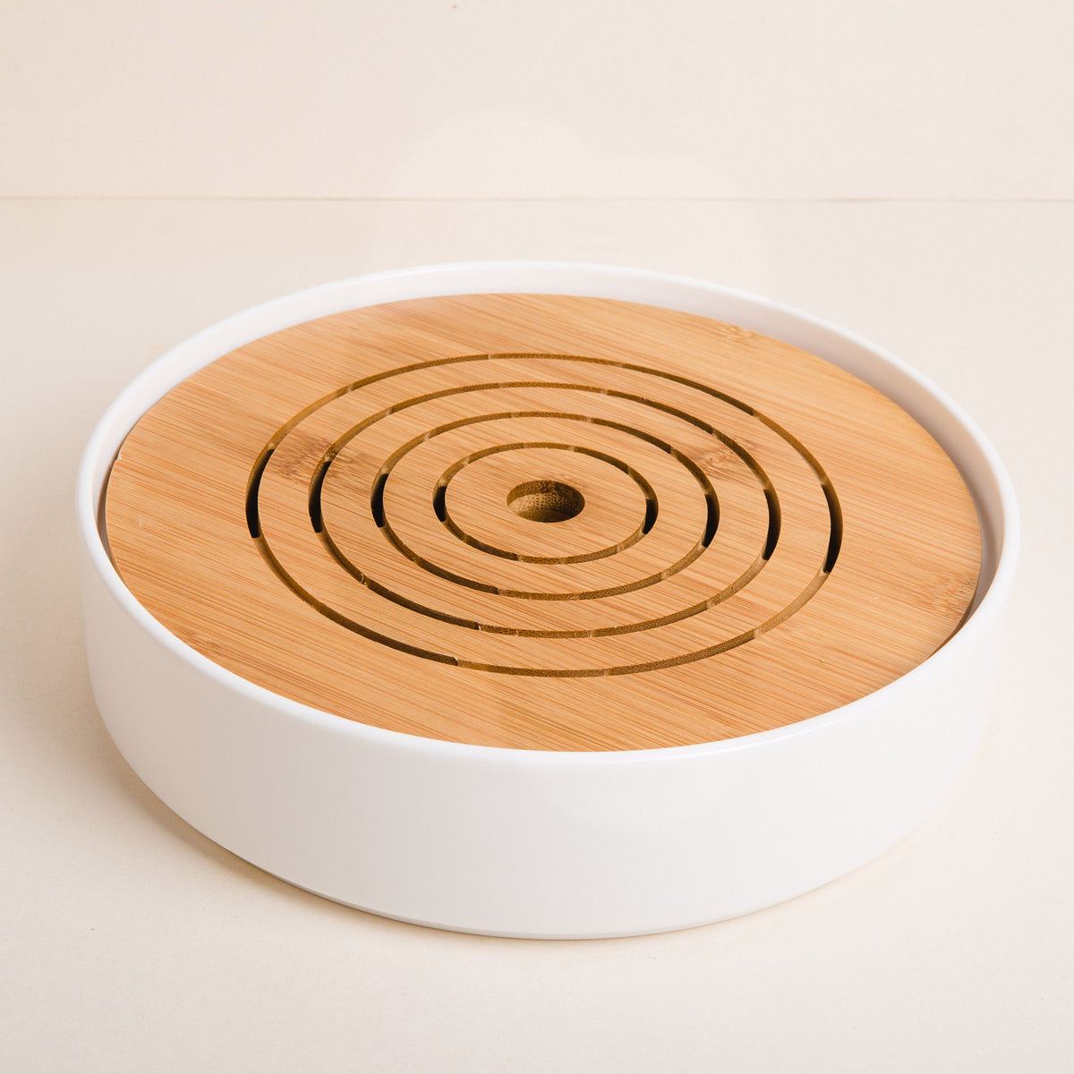 Mesa de te blanca