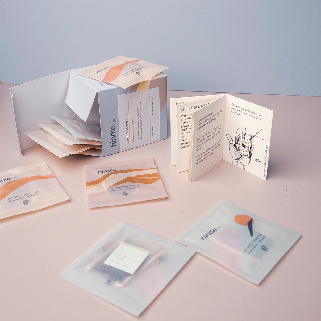 sampler detox &amp; beauty té en bolsita
