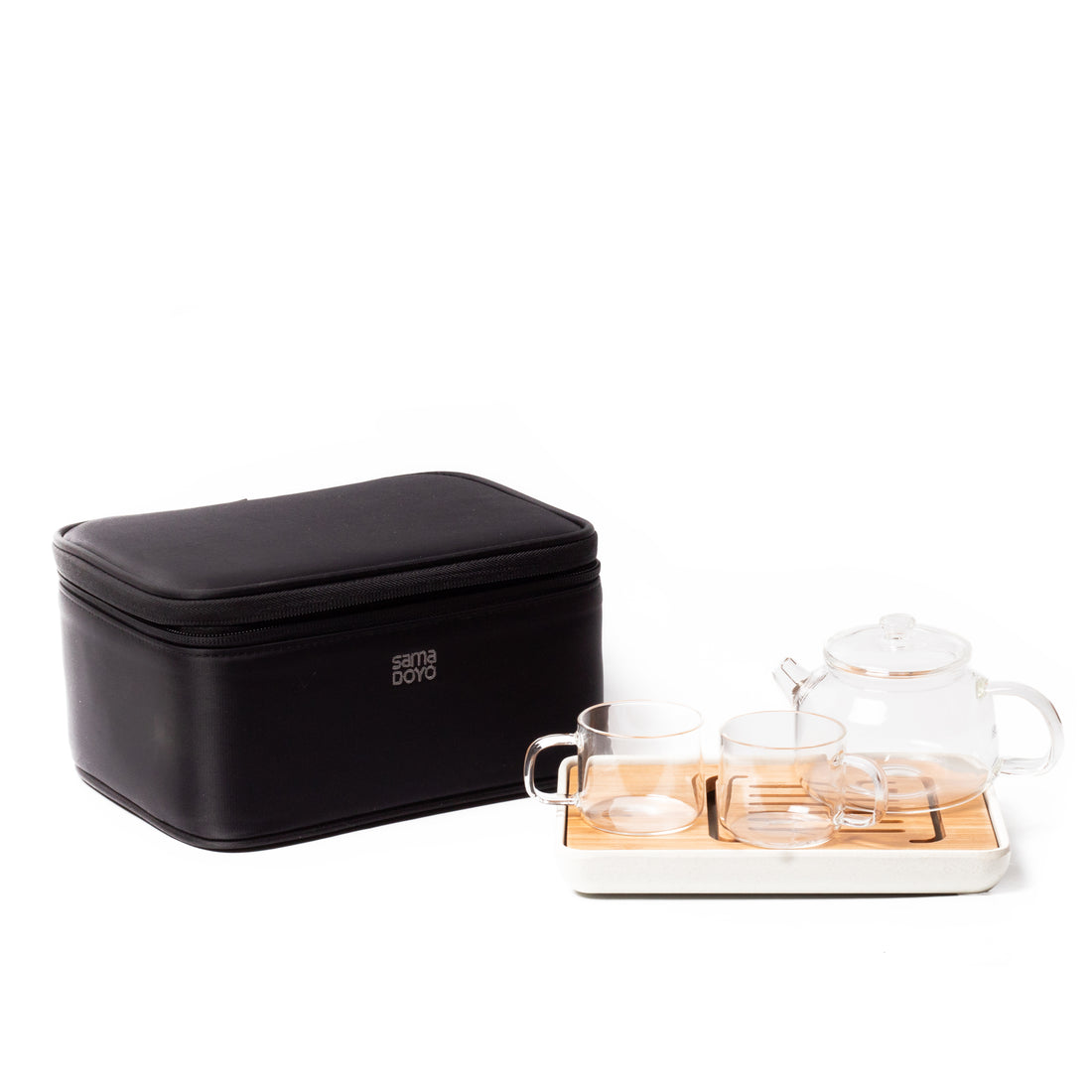 Set de viaje Gong Fu cha - Tetera y cuencos