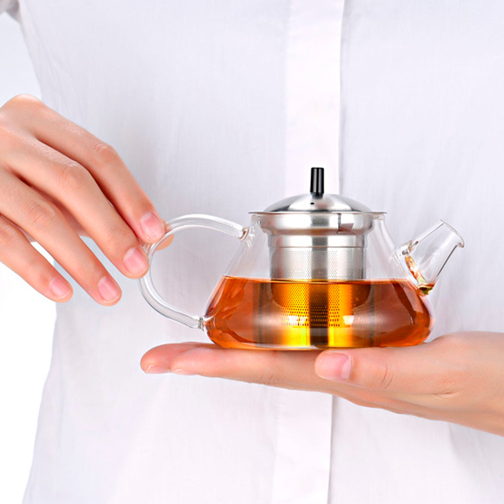 Tetera de borosilicato con infusor inox I Hindie Tea
